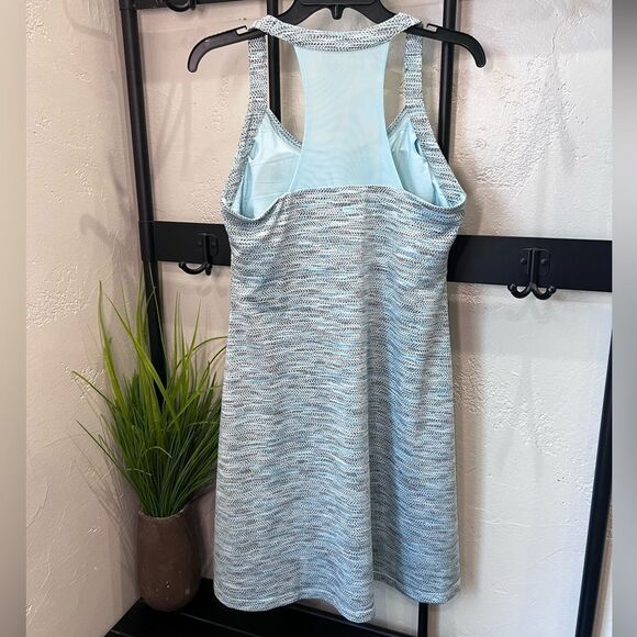 MPG Mondetta Performance Gear Travel Athletic Sundress Size Large Blue - Picture 7 of 16